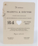 Invitacion de boda Yak