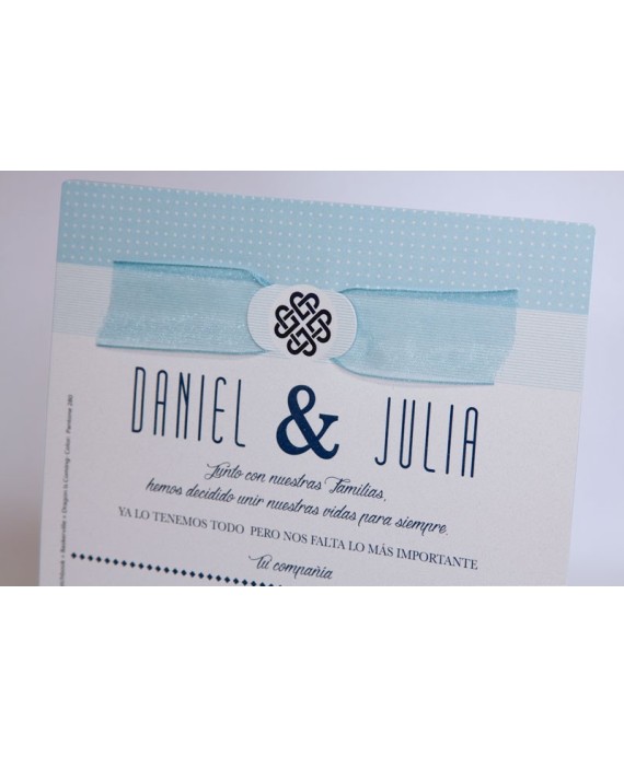 Invitacion de boda Charly