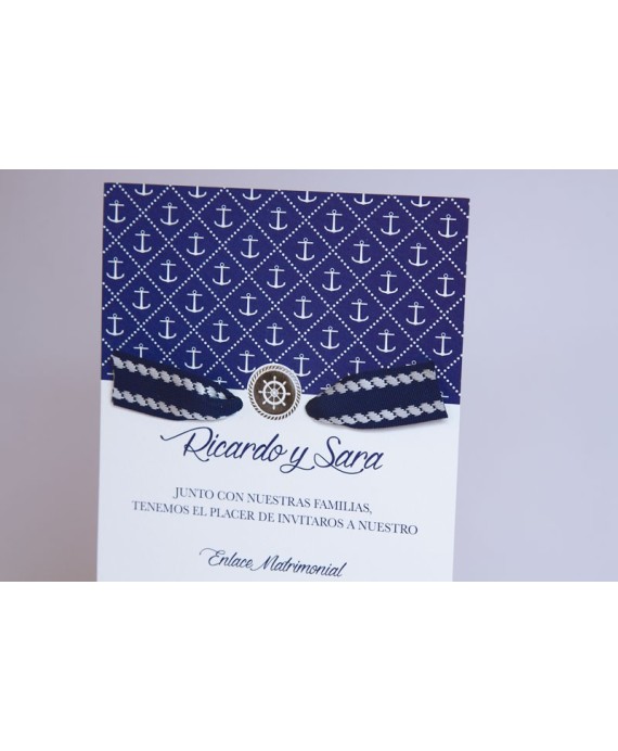 Invitacion de boda Campanita