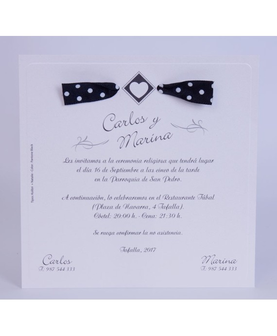 Invitacion de boda Chiqui