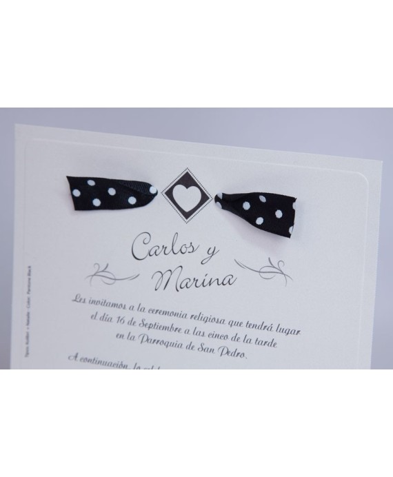 Invitacion de boda Chiqui