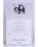 Invitacion de boda Chispis