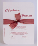 Invitacion de boda Conny