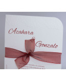 Invitacion de boda Conny