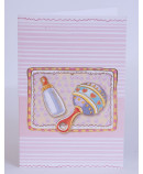 Invitacion de bautizo Laila