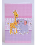 Invitacion de bautizo Linda