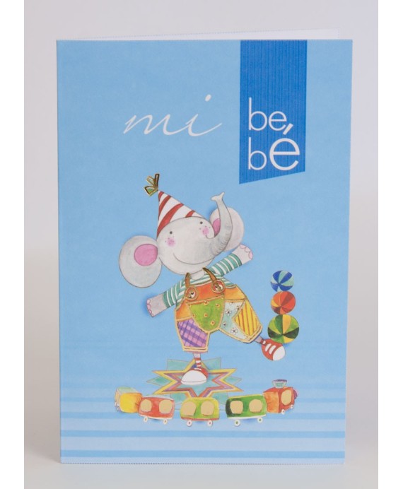 Invitacion de bautizo Lulu