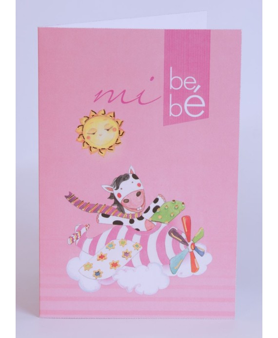 Invitacion de bautizo Luna