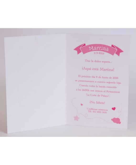 Invitacion de bautizo edad