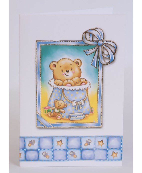 Invitacion de bautizo Naty