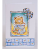 Invitacion de bautizo Naty