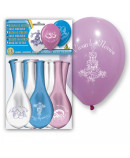 Set 10 globos vivan los novios