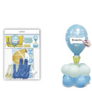 Deco kit centro comunión azul