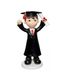 Figura niño graduado