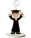 Pinza portafotos madera graduación