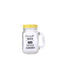 Jarra cristal con caña recuerdo molón