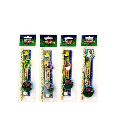 Set 4 pcs papelería animales de regalo