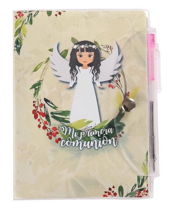 Libreta Mi Primera Comunión PVC + Bolígrafo