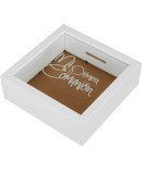 Hucha de madera comunión niña