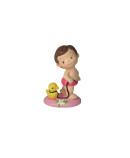 Figura pastel niña patito