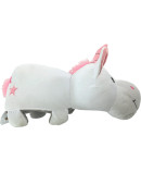 Peluche reversible 2 en 1 uni-hipo - 43 cm