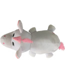 Peluche reversible 2 en 1 uni-hipo - 43 cm