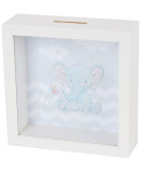 Hucha de madera elefante