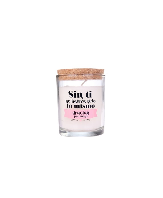 Vela gracias por venir