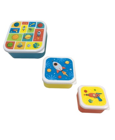 Set 3 tapers lunch galaxia