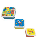 Set 3 tapers lunch galaxia