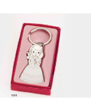 Llavero niña comunión vest blanco