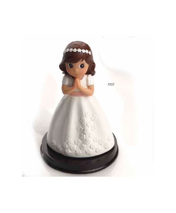 Niña comunión vest. flores