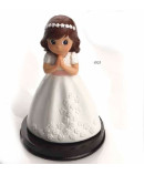 Niña comunión vest. flores