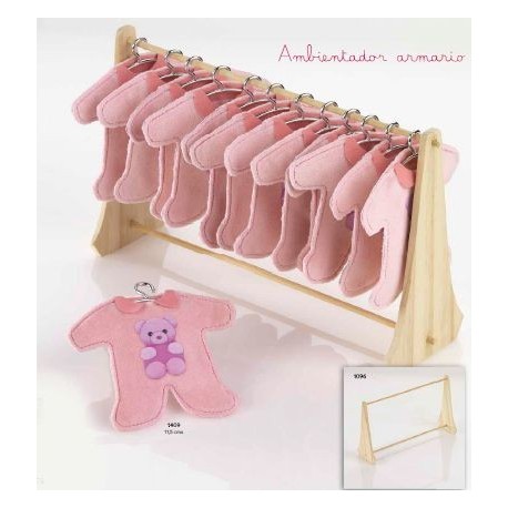 Pijama bebé rosa perchita saquito perfumado