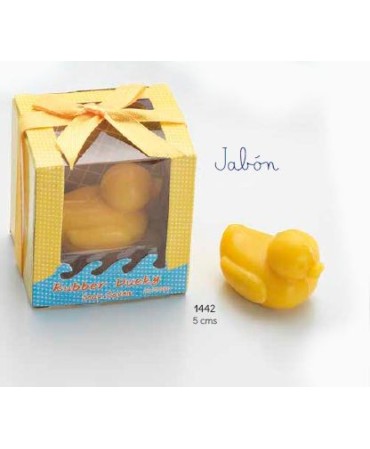Jabón patito de goma