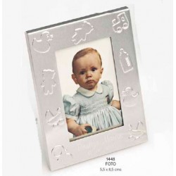 Portafotos metal símbolos bebé
