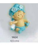 Bebé niño pañal celeste