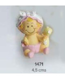 Bebé niña pañal rosa