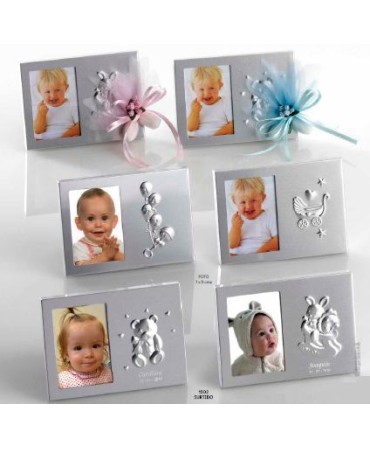 Portafotos metal motivos bebé