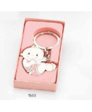 Llavero bebé niña chupete