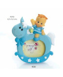 Portafotos bebé niño pelitos