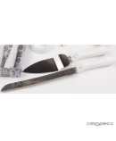 Juego de cuchillo/pala tarta corazones