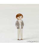 Figura 2D Adhesiva Niño Comunión Foulard - 5,5cm (Mínimo 10) ✨