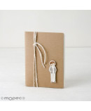 Libreta Pequeña Adornada Niño Comunión Con Foulard