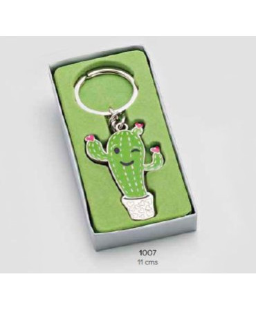 Llavero cactus c/caja de regalo