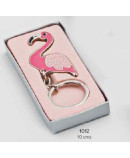 Llavero flamenco abrebotellas c/caja de regalo