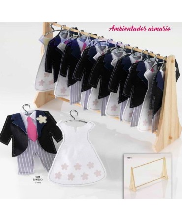 Traje novio/vestido novia perchita saquito perfumado