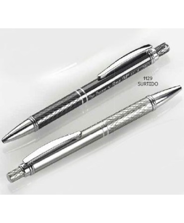 Bolígrafo colores alumínio dibujo surtido. 14 cms