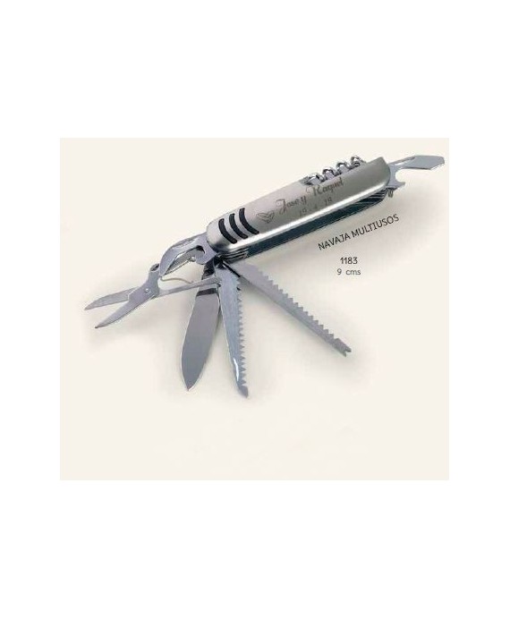 Navaja 11 funciones c/caja 9 cms