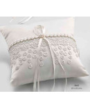 Cojín puntilla círculos 20x20 cms